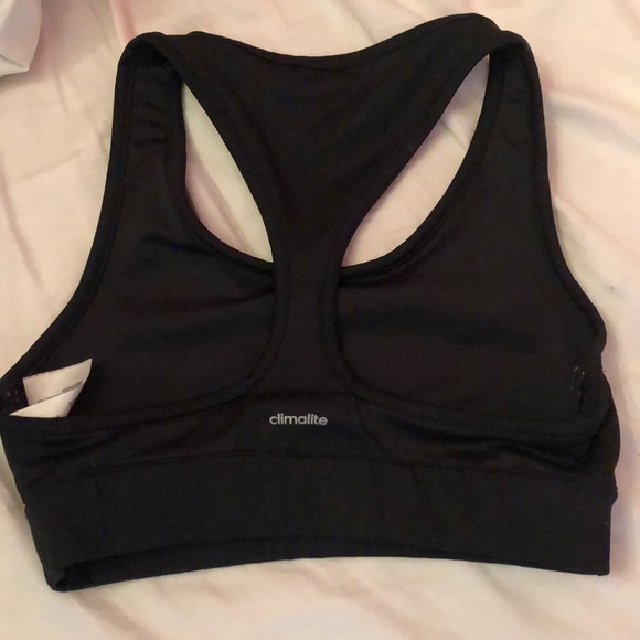Black Adidas Climate Sports Bra - Picture 4 of 6